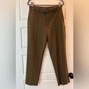 Madewell Women's Olive Green Dress Pants